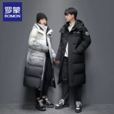 Демисезонный пуховик, удерживающая тепло куртка для влюбленных, градиент, 2024 года