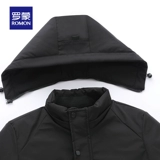 Зимняя съёмная толстовка с капюшоном, удерживающий тепло пуховик, 2024 года, увеличенная толщина