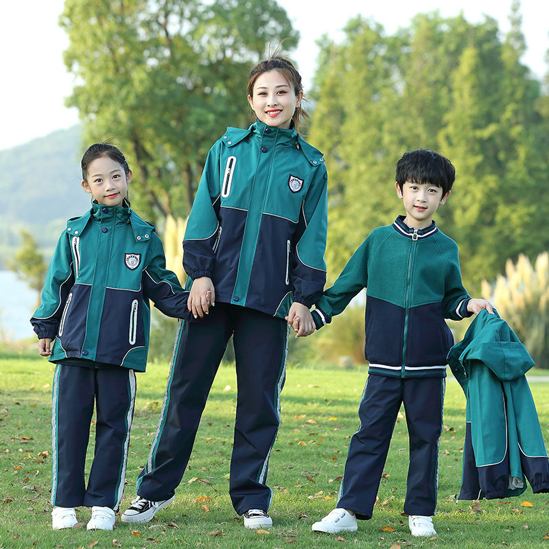 Kindergarten Garden Clothes Autumn Winter Clothing primary and secondary school uniforms Assault Rifles Submachine Clothing Three Sets Winter Children's Class Suit Suit