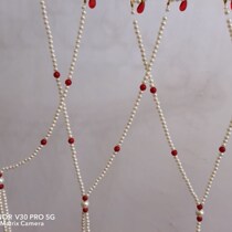 Heavy industry Pearl waist chain Hanfu versatile tassel classical style accessories dress Xiuhe wedding bride decoration belt