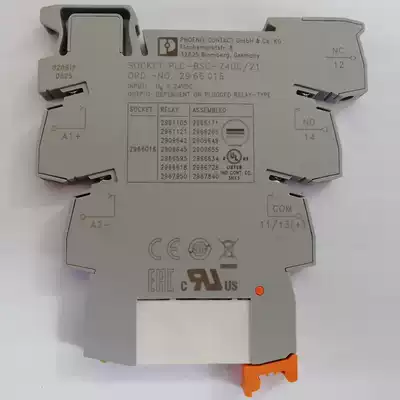 Phoenix relay 2966171PLC-RSC-24DC 21 insert 6A250V