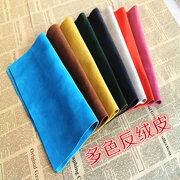 Da handmade Handmade da tự làm Da bò da Da lộn Da lộn Da - Vải vải tự làm