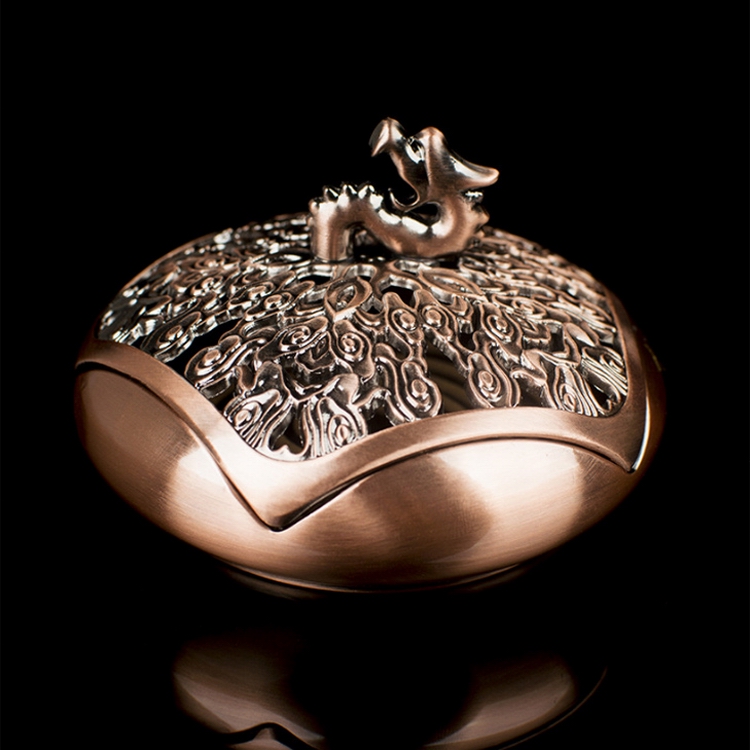 2-hour alloy altar incense sandalwood furnace antique for Buddha ring incense room home living room decoration aromatherapy furnace creative