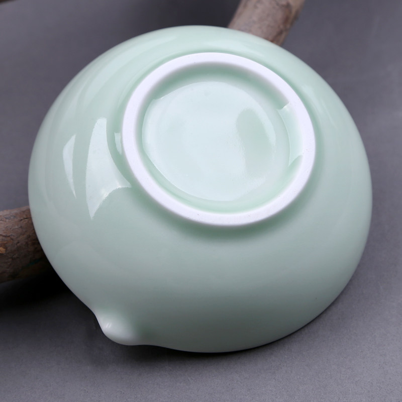 Multifunctional Celadon Pen Washer, Ceramic Small Inkstone, Student Study Supplies, Calligraphy Supplies, Pen Rest, Ink Container, Pen Washer