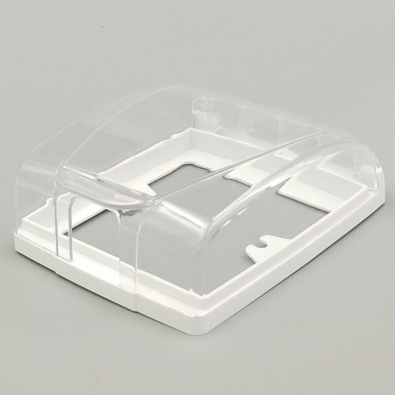 Universal 86 type switch socket waterproof case splash box Home transparent waterproof case TN transparent socket waterproof case