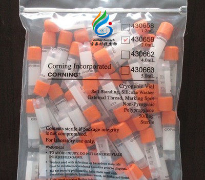 430488 1 8 2 0ml Cryotubes 430488 50 Vials Corning Corning