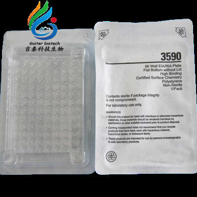 Corning/康宁 3590 96孔不可拆酶标板 独立包装 1块/盒 100块/箱