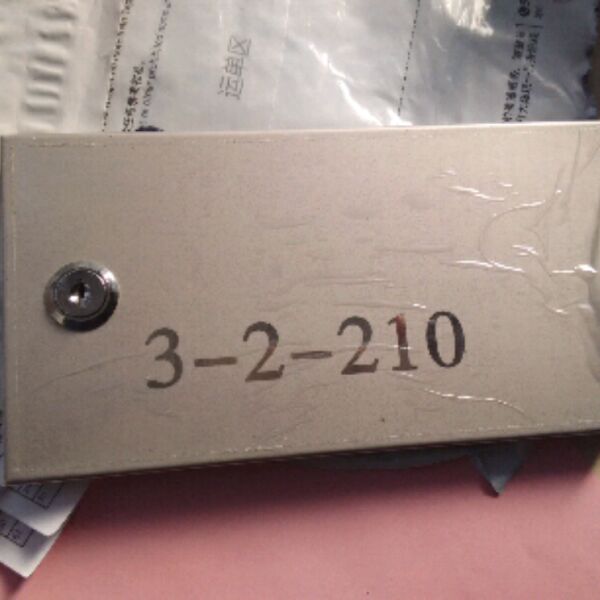 Stainless steel letter box door panel reverse etching etching filling paint corrosion filling paint processing customization