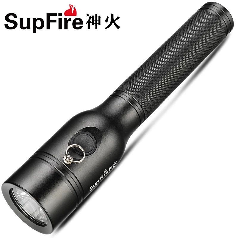 God-fire D6 explosion-proof light-light flashlights super-long sequel rechargeable ultra-bright Far-shot anti-thermal power plant petrol station exclusive