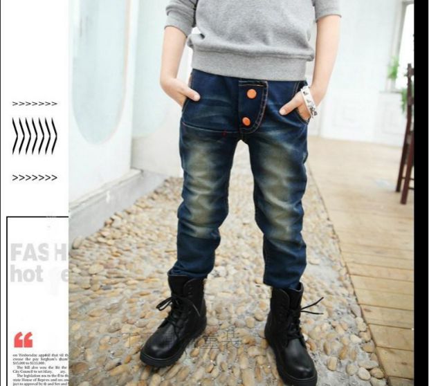 Pantalon garcon en toile - Ref 2057622 Image 34