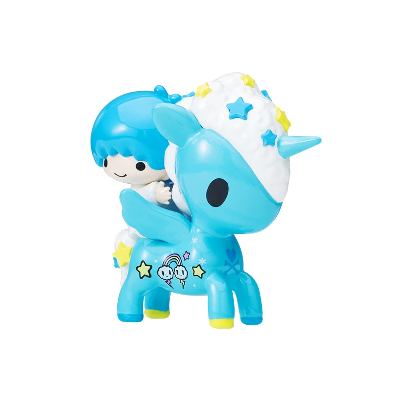 Игровые сумки TOKIDOKI единороги и друзья Hello Kitty Слепая коробка, ручная сборка модель