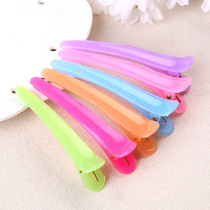 Cute candy color banghai clip wash face duckbill side clip fresh and simple one-line clip hairpin alligator clip