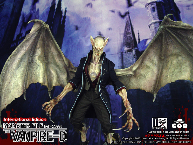 COOMODEL OU ZHI XIANG STUDIO 1/6 MF003 Archive Series vampire | eBay