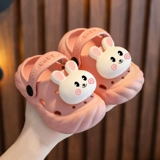 Детские милые тапочки, нескользящие слайдеры для раннего возраста, туфли для мальчиков, мягкая подошва