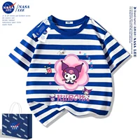 Синие и белые полосы [Принт]