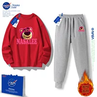 Красные флисовые штаны