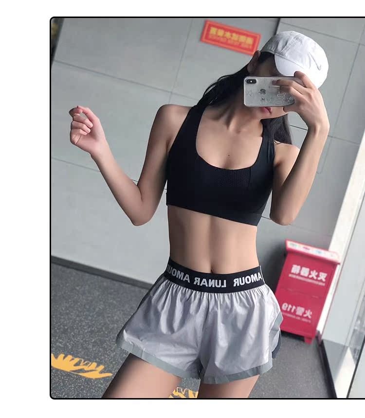 Chuyên nghiệp chạy cường độ cao khóa trước khóa kéo đồ lót thể thao nữ vest tập hợp hình dạng vú lớn ngực béo mm mùa hè - Đồ lót thể thao áo tập gym nữ