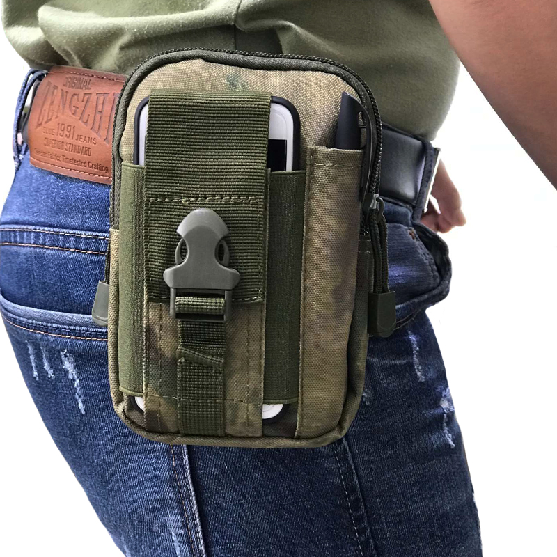 Deyi Battalion Outdoor Multifunction Tactical Pocket Cell Phone Package Pants With Purse Strings SHOULDER BAG ACCESSORIES BAG