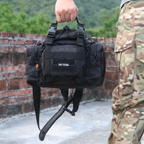 Deyi Ying shoulder bag male function tactical chest bag detachable molle field Travel running bag camera bag