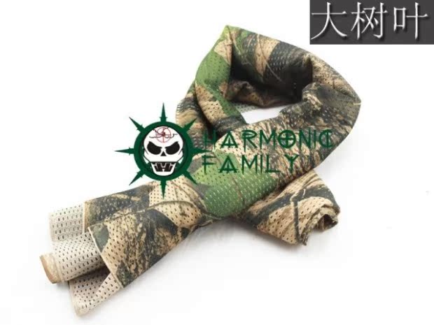 Deyi Camp Army fan khăn ngụy trang khăn chiến thuật ngoài trời thoáng khí cổ áo Ngụy trang khăn khăn rừng ngụy trang headband khăn đi phượt