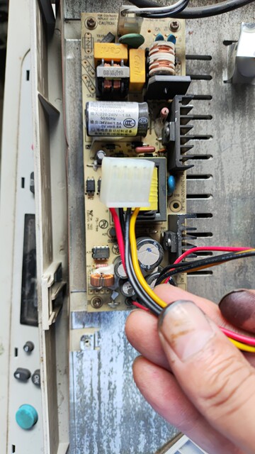 Fujitsu DPK750 760 770E DPK750PRO DPK850 860 870 power board disassembly