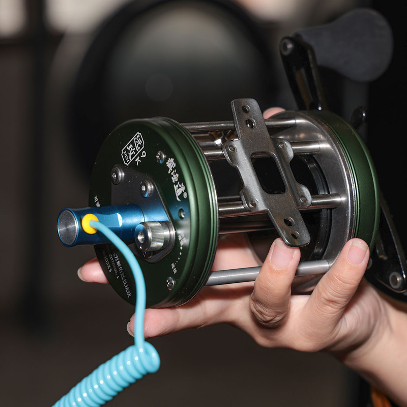 Fanna You Fishing Visible Fishing Reel Metal Fishing Reel Visible Anchor Fishing Rod Special Anti-Blowout Fishing Reel Drum Reel Anchor Fishing Reel
