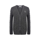 ELEVEN SLEEP Осенний трикотажный шерстяной кардиган, ретро свитер, куртка