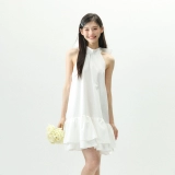 ELEVEN SLEEP Летняя белая юбка без рукавов, цветная юбка