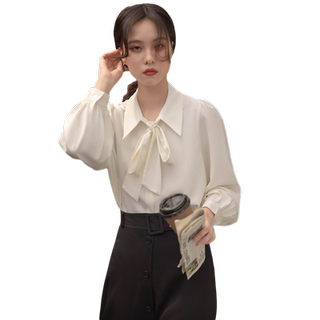 Camisa business manga larga lazo raso blanco