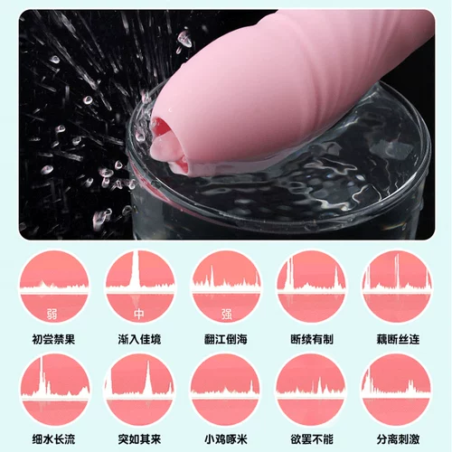 Самооборудование Массаж Устройство Женщины Мастурбация может вставить вибрационный стержень, облизывающий артефакт B, частные части частных частей, извращенная женщина