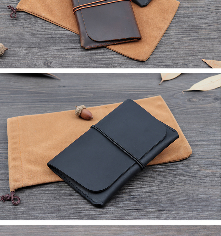 Lớp đầu tiên của hộ chiếu da crazy Horse leather retro handmade nam và nữ gói hộ chiếu đa chức năng mới - Túi thông tin xác thực túi đựng giấy tờ xe ô tô