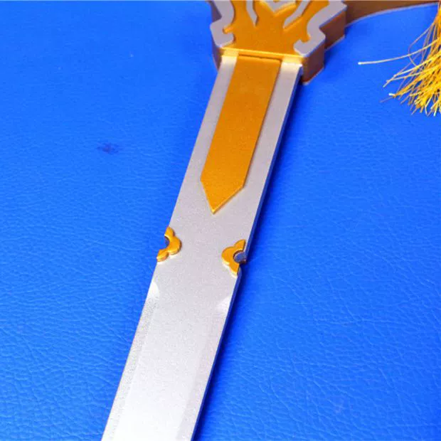 Anime xung quanh cosplay vũ khí đạo cụ ma thuật tổ tiên Jiang Cheng ba thanh kiếm gỗ Jin Guang Yao không được mài