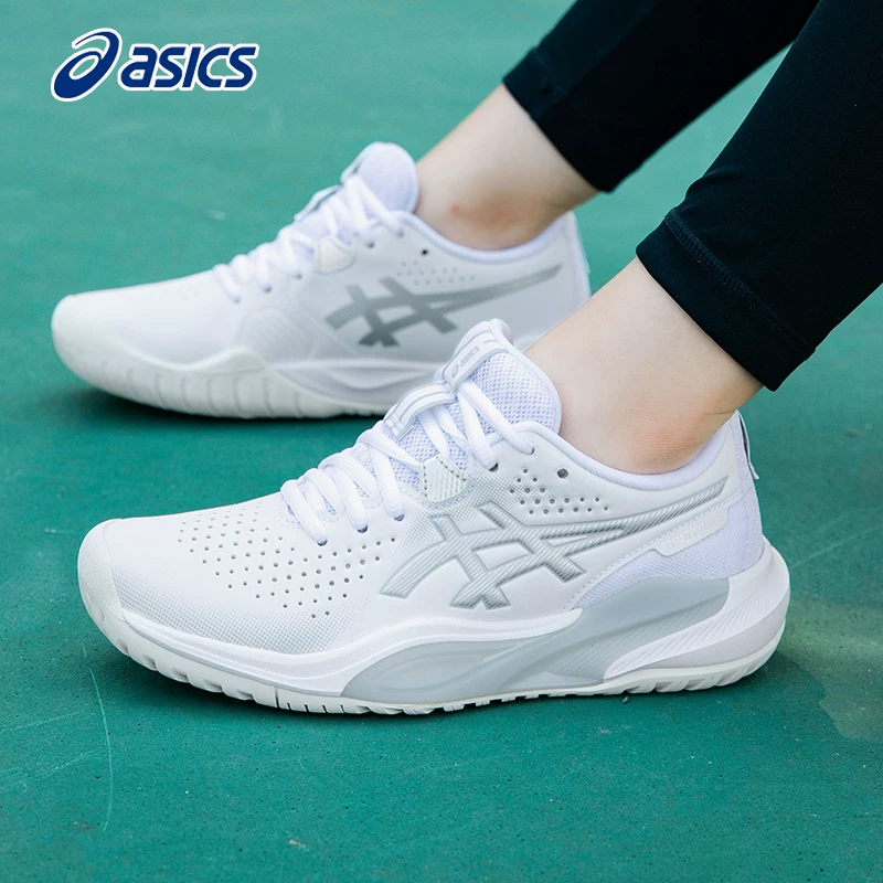 Кроссовки для тенниса Asics женские спортивные кроссовки весна-лето GEL-CHALLENGER 15 легкие универсальные кроссовки