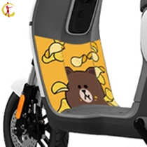 ninebot 9th electric car sticker B40 car sticker B90 decorative B80 lakflower B35 appliquet B65 adhesive film B110