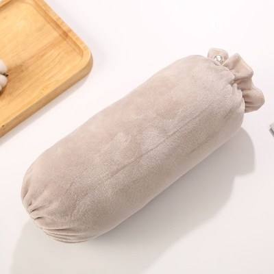 Sleeve white M baby with loose sleeve pure color short working child's sleeve white M baby big sleeve head black student dirty