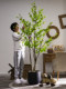 High-End Artificial Tree Japanese Bellflower and Horse-Dranker Tree Green Plant Potted Plant Artificial Tree Indoor Living Room Decoration Ornament