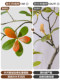 Simulated Green Plants, Artificial Flower Trees, Island Spring Flowers, Bionic Plants, Indoor Living Room Floor-Standing Ornaments, Potted Plants, Window Landscaping