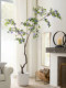 Artificial Green Plant Money Tree Fake Flower Tree High-End Light Luxury Living Room Balcony Floor-Standing Potted Plant Decoration Window Display Landscaping