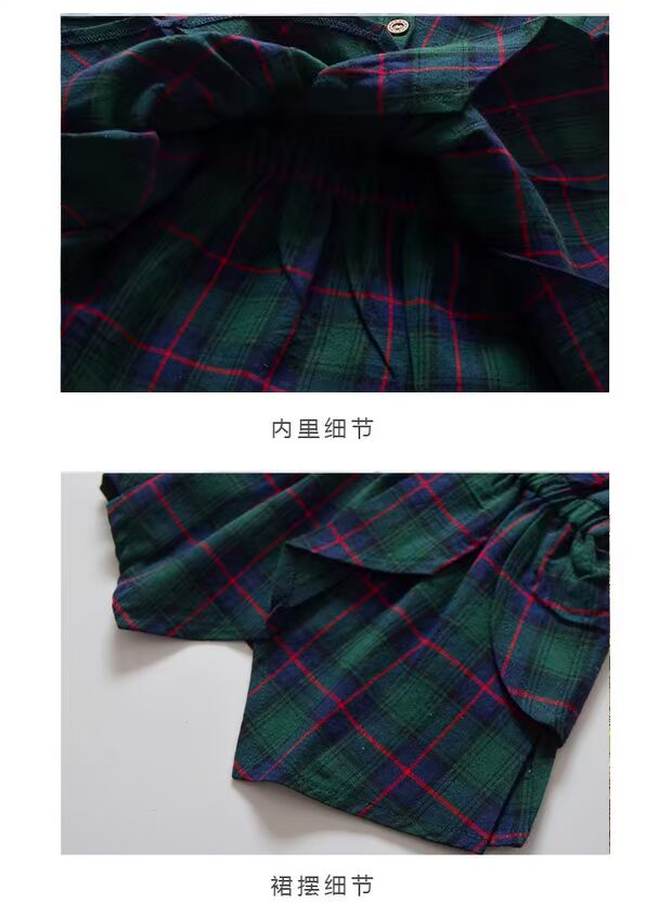 Váy bé gái xuân 1-3 tuổi 2019 mới nữ trẻ em tay dài công chúa váy nữ kho báu kẻ sọc váy đầm đẹp cho be gái 7 tuổi