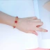 Thơm mật ong chìm như sương Chạy ngọc bích với vòng tay thần đêm Luo Yunxi vòng tay cá nhỏ nàng tiên cá nước mắt sapphire biển - Vòng đeo tay Clasp vòng tay cartier Vòng đeo tay Clasp