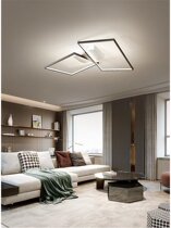 Living room lights Simple modern atmosphere Geometric ceiling file atmosphere meaning personality Home Nordic bedroom study lighting