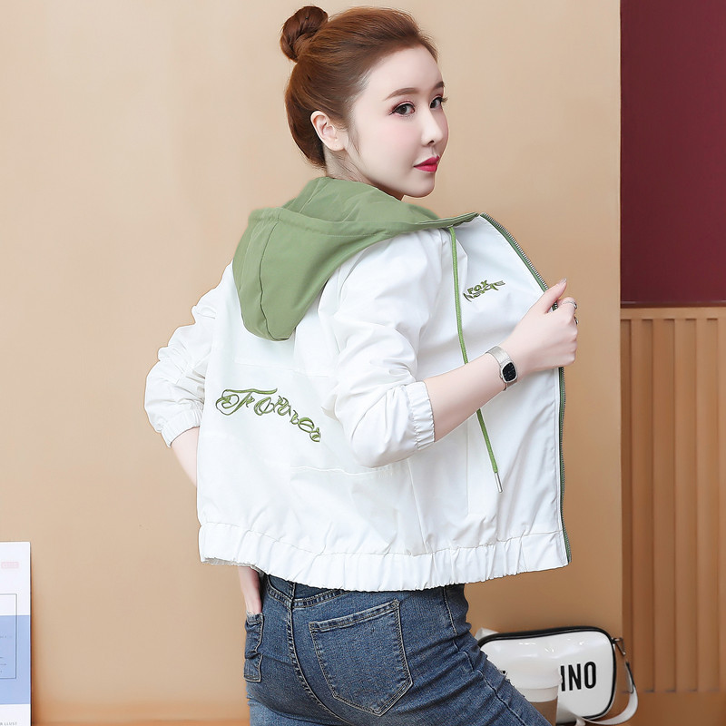 Branded Cut-Label Clearance, Big-Name Export Trade, Spring and Autumn Women's Jackets, Petite Trench Coats, Baseball Jackets