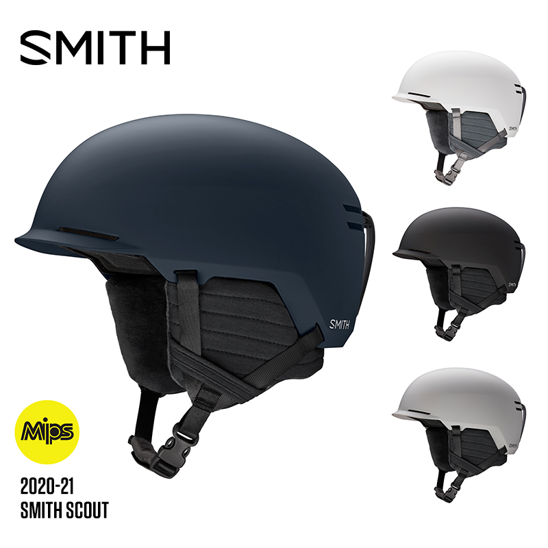 New 2021 SMITH SCOUT SMITH ultra light crash single double board ski helmet for men and women neutral