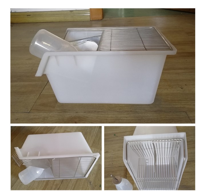 M1小白鼠饲养笼 仓鼠饲养笼 小鼠笼具动物房实验室不锈钢制品