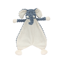 British Jellycat corduroy baby elephant baby comfort towel baby sleeping toy skin-friendly plush doll doll