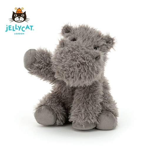 Jellycat, плюшевая игрушка, кукла, Великобритания, бегемот