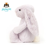 Jellycat, застенчивый лавандовый плюшевый кролик, успокаивающая игрушка, подушка для сна, кукла, Великобритания