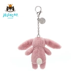 Jellycat, кролик, брелок, милое украшение на сумку, плюшевый аксессуар, подвеска, Великобритания