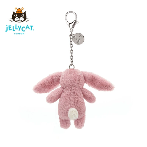 Jellycat, кролик, брелок, милое украшение на сумку, плюшевый аксессуар, подвеска, Великобритания
