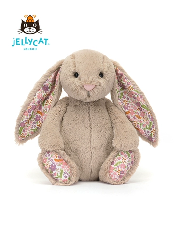 Jellycat, плюшевый кролик, игрушка, кукла, подарочная коробка, Великобритания, подарок на день рождения